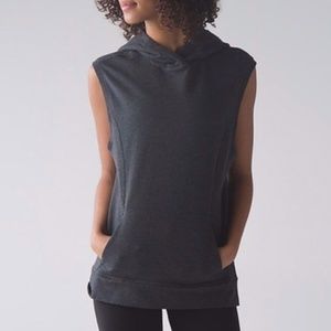 Lululemon Blissed Out Sleeveless Hoodie (Size 2)